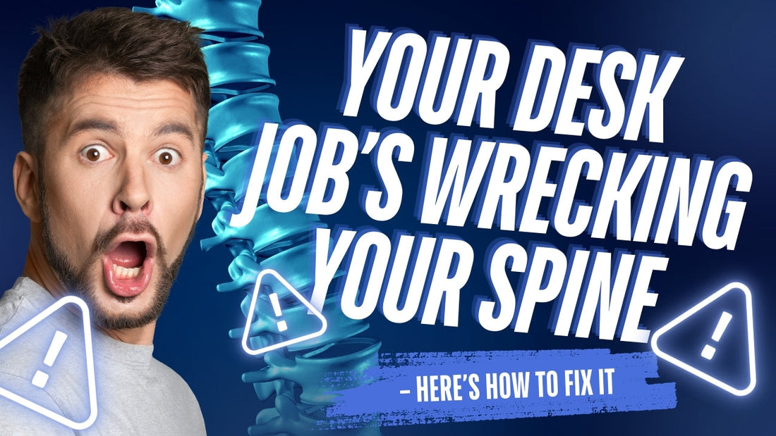 Desk Job? Congratulations, Your Spine is Aging 20 Years Faster!